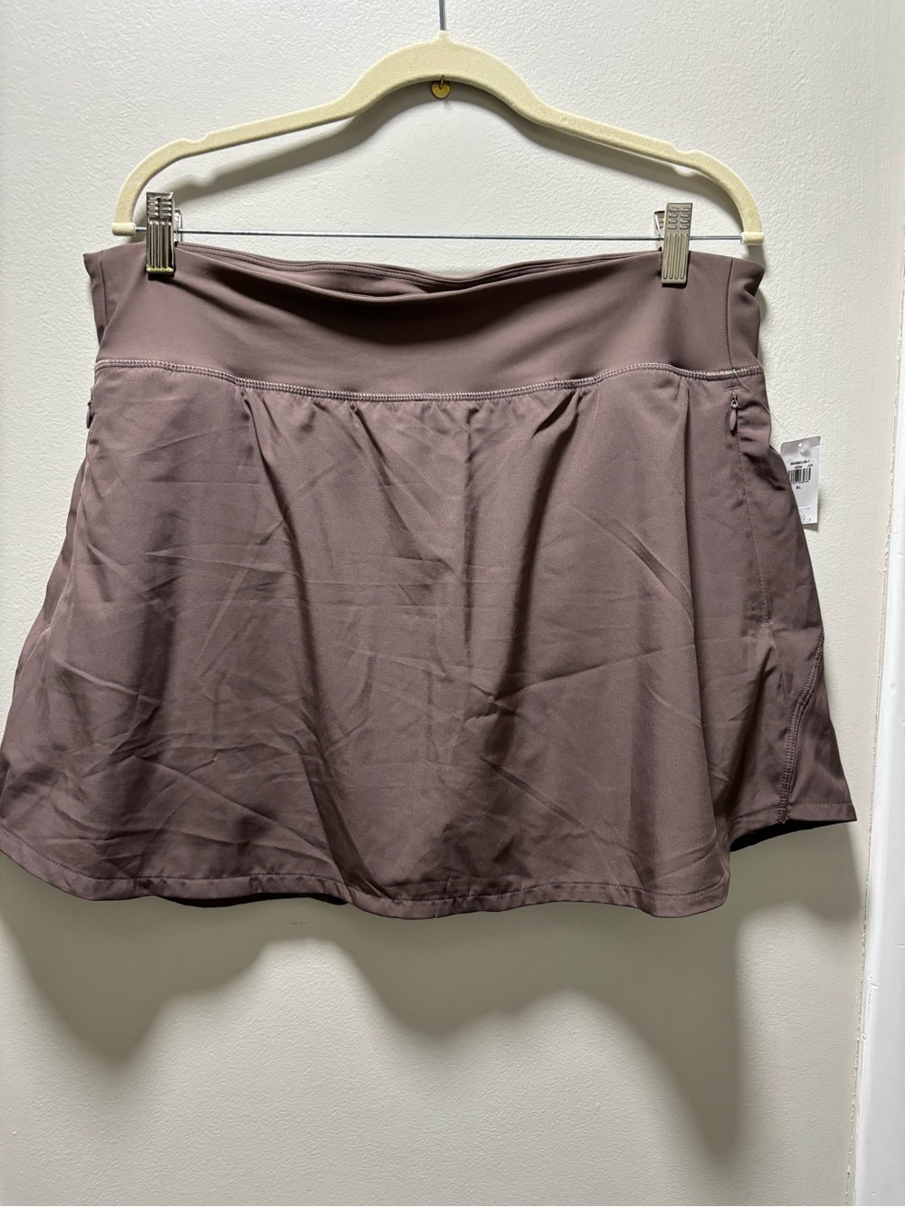 Old Navy Women's XL StretchTech Pull-On Skort Dark Brown New With Tags